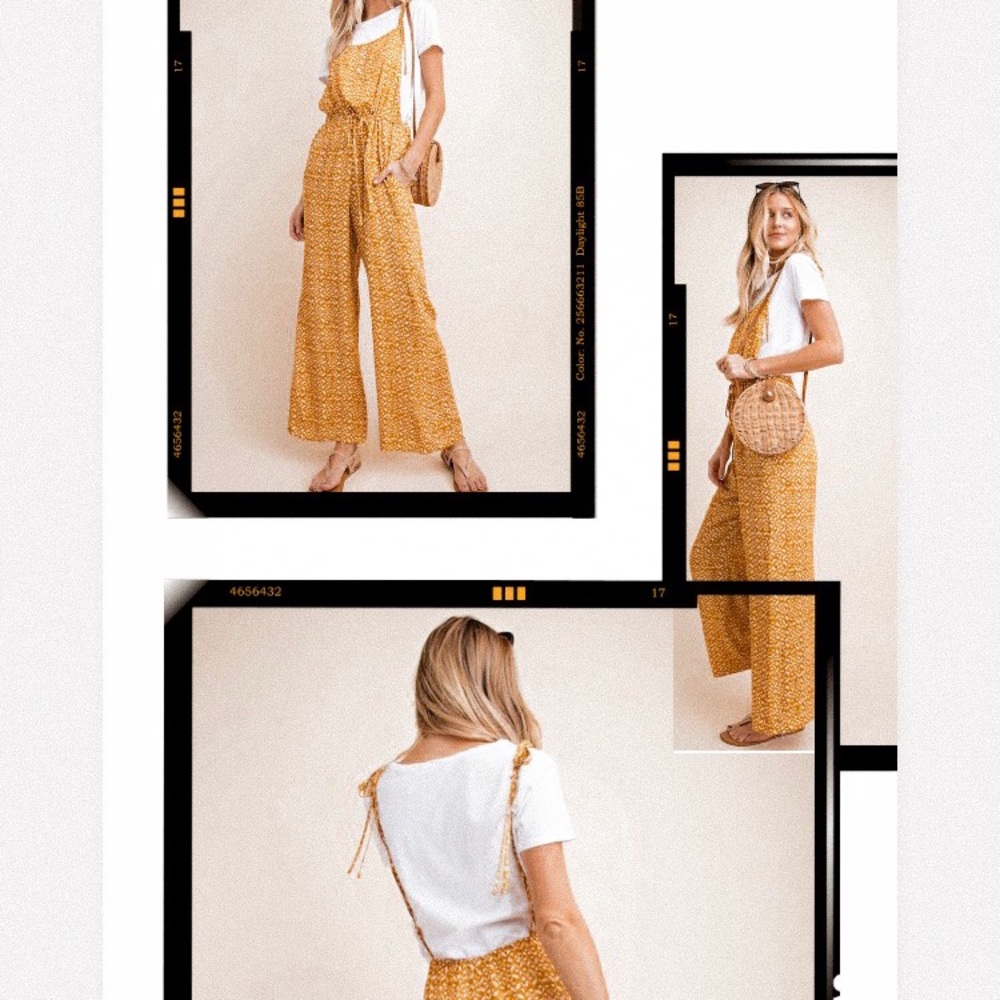 Mustard yellow Jumpsuit